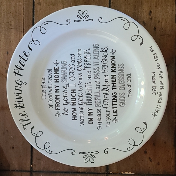 Other - Giving plate